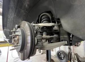 European car shock absorber repair