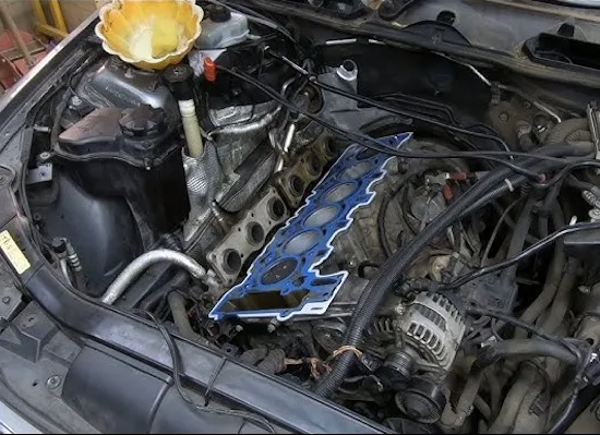 European car head gasket repair