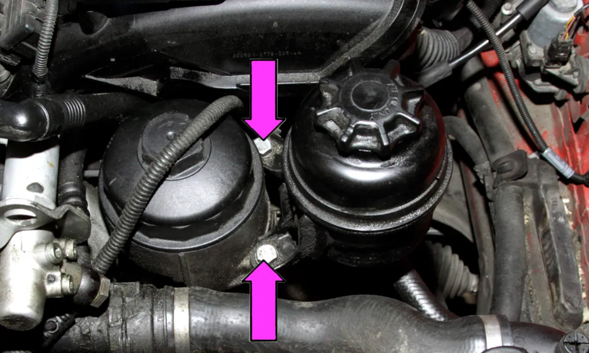 BMW E90 engine bay diagnosis