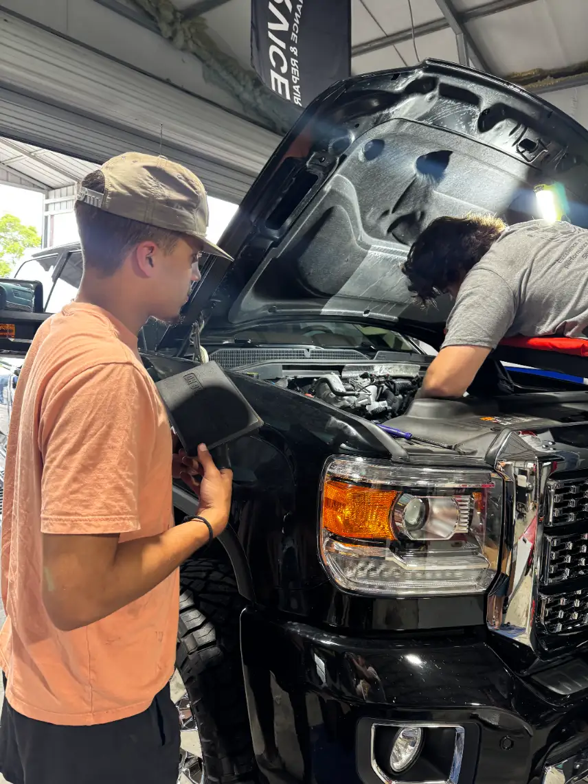 Duramax diesel truck repair