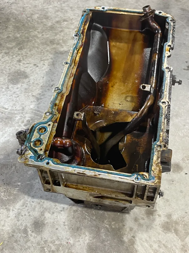 Ford Super Duty in service bay