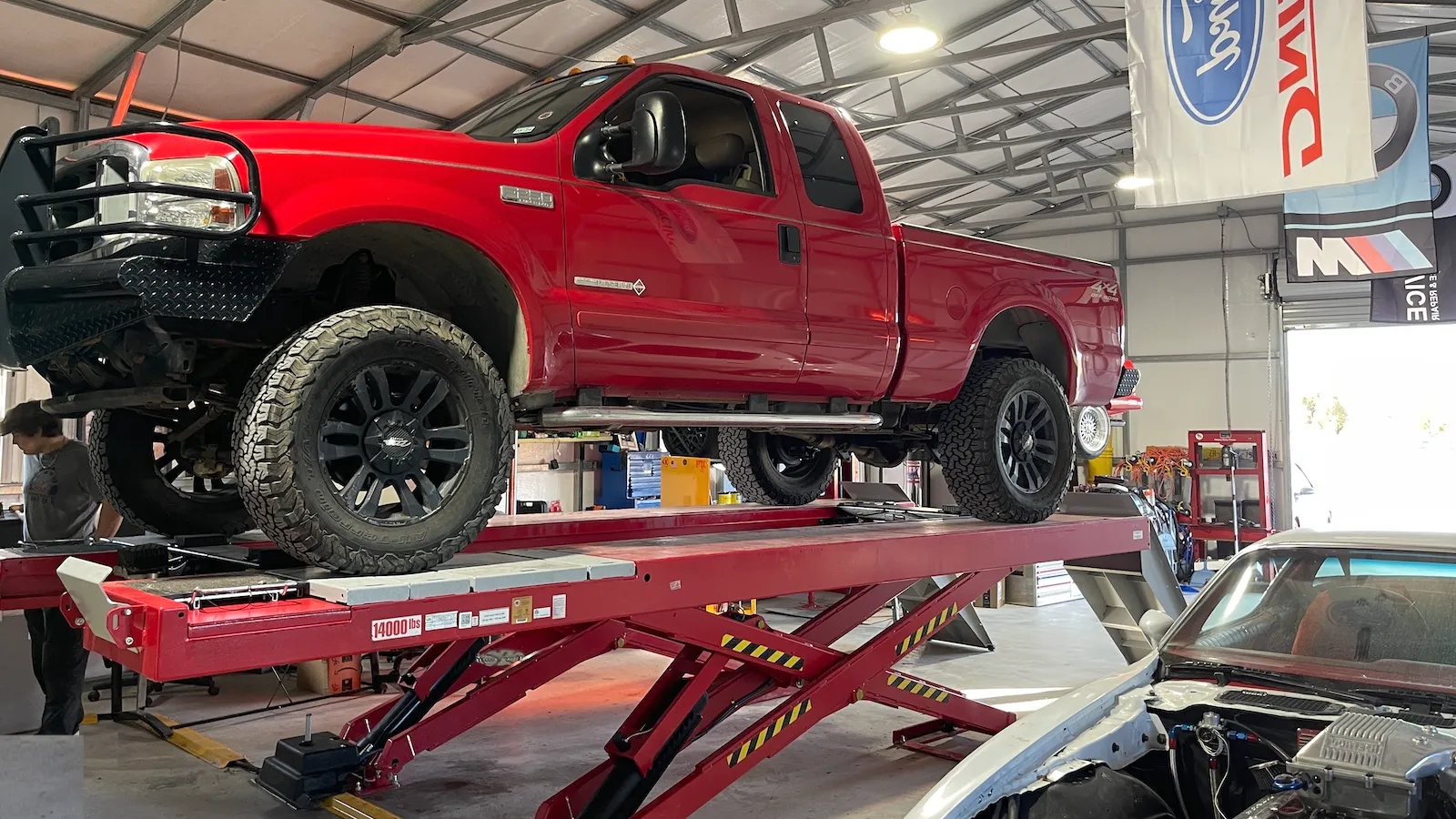 Ford diesel truck repair