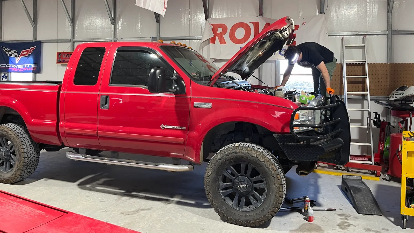 Ford diesel engine diagnostics